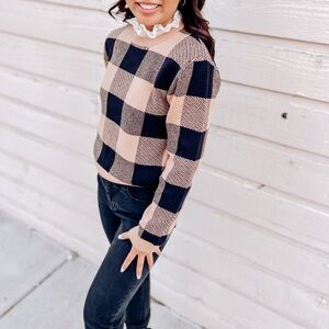 Serena Ruffle Collar Sweater